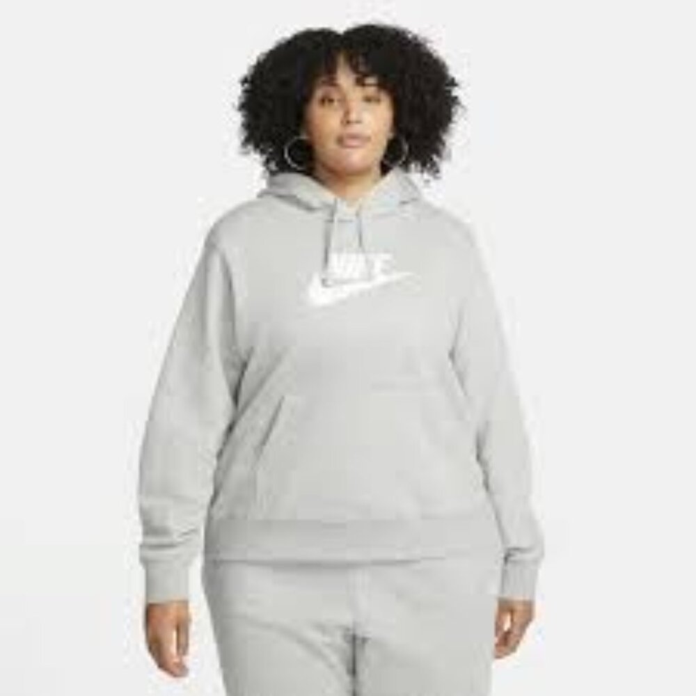 $ 70 Nike Plus Size Sportswear Club Fleece Pullover Hoodie Size 1X, 2X